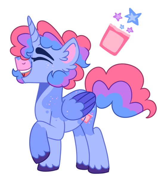 Size: 906x988 | Tagged: safe, artist:twilightpriincess, derpibooru import, oc, alicorn, pony, colored wings, image, magical lesbian spawn, male, offspring, parent:pinkie pie, parent:twilight sparkle, parents:twinkie, png, simple background, solo, stallion, transparent background, two toned wings, wings