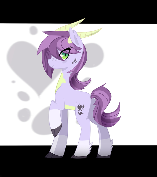 Size: 2220x2500 | Tagged: safe, artist:kraytt-05, derpibooru import, oc, oc:curious violet, unofficial characters only, dracony, hybrid, female, horns, image, interspecies offspring, jpeg, offspring, parent:rarity, parent:spike, parents:sparity, solo