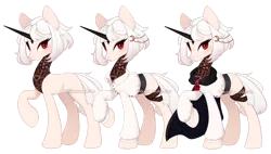 Size: 1280x729 | Tagged: safe, artist:dammmnation, derpibooru import, oc, unofficial characters only, pony, unicorn, clothes, female, horn, image, mare, png, raised hoof, scarf, simple background, transparent background, unicorn oc