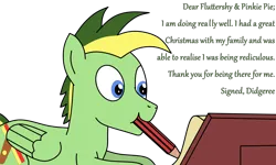 Size: 2670x1597 | Tagged: safe, artist:didgereethebrony, derpibooru import, oc, oc:didgeree, pegasus, pony, cutie mark, image, letter, pencil, png, scroll, simple background, solo, transparent background, writing