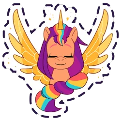 Size: 512x512 | Tagged: safe, derpibooru import, official, sunny starscout, earth pony, pony, g5, image, my little pony: mane merge, png