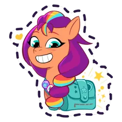 Size: 512x512 | Tagged: safe, derpibooru import, official, sunny starscout, earth pony, pony, g5, image, my little pony: mane merge, png