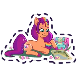 Size: 512x512 | Tagged: safe, derpibooru import, official, sunny starscout, earth pony, pony, g5, image, my little pony: mane merge, png