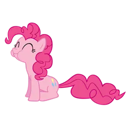 Size: 1024x1024 | Tagged: safe, artist:theaceofspadez, derpibooru import, pinkie pie, earth pony, pony, eyes closed, female, image, mare, png, simple background, solo, transparent background, vector