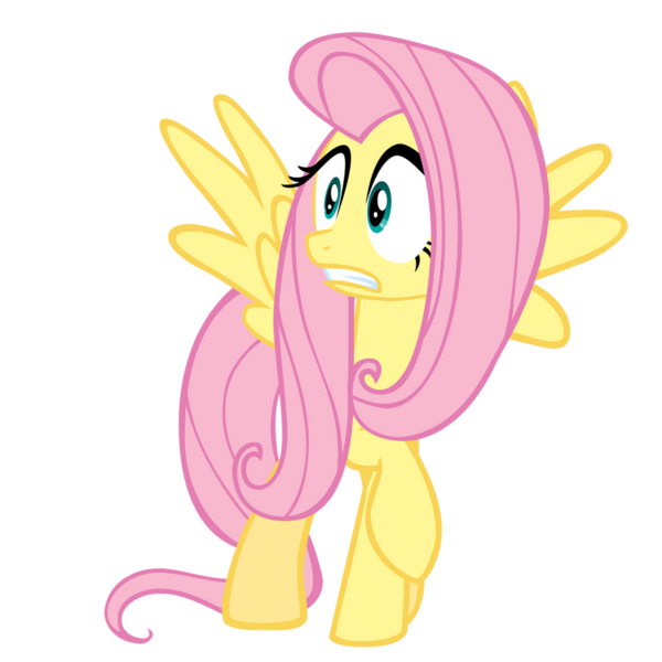 Size: 1024x1024 | Tagged: safe, artist:theaceofspadez, derpibooru import, fluttershy, pegasus, pony, female, image, mare, png, simple background, solo, transparent background, vector