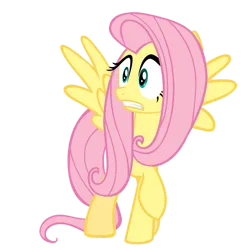 Size: 1024x1024 | Tagged: safe, artist:theaceofspadez, derpibooru import, fluttershy, pegasus, pony, female, image, mare, png, simple background, solo, transparent background, vector