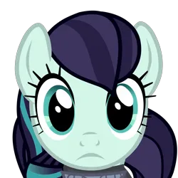 Size: 5000x5000 | Tagged: safe, artist:age3rcm, banned from derpibooru, coloratura, earth pony, pony, bust, female, frown, image, looking at you, mare, mare stare, png, portrait, simple background, solo, stare, transparent background