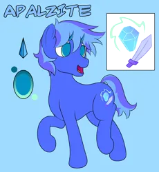 Size: 3000x3256 | Tagged: safe, artist:registereduser, derpibooru import, oc, oc:apalzite, unofficial characters only, original species, pony, cutie mark, horns, image, male, png, reference sheet, solo, solo male, stallion