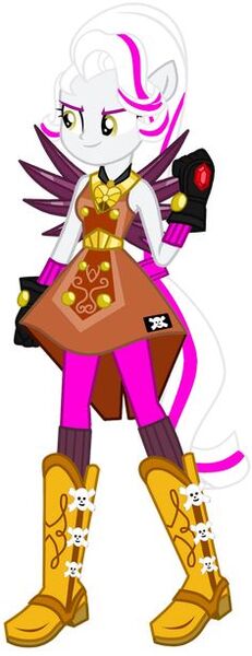 Size: 236x612 | Tagged: safe, artist:ajosterio, derpibooru import, oc, equestria girls, boots, clothes, clothes swap, cowboy boots, crystal guardian, crystal wings, gloves, high heel boots, image, jpeg, ponied up, shoes, simple background, solo, transparent background, wings
