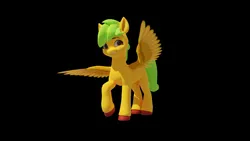 Size: 2560x1440 | Tagged: safe, artist:jamextreme140, artist:jaypasta, derpibooru import, oc, oc:galder rust, unofficial characters only, pegasus, my little pony: a new generation, 3d, base used, blender, blender cycles, g5, image, looking at you, male, model, myp, png