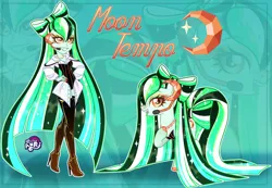 Size: 1280x886 | Tagged: safe, artist:emperor-anri, derpibooru import, oc, unofficial characters only, earth pony, pony, equestria girls, clothes, ethereal mane, eyelashes, female, headworn microphone, high heels, hoof on chest, hoof polish, image, jpeg, mare, shoes, smiling, starry mane, zoom layer