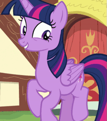 Size: 443x502 | Tagged: safe, derpibooru import, screencap, twilight sparkle, twilight sparkle (alicorn), alicorn, pony, ppov, season 6, adorkable, animated, cropped, cute, dancing, dork, excited, female, gif, happy, image, loop, mare, solo, talking, trotting, trotting in place, twiabetes