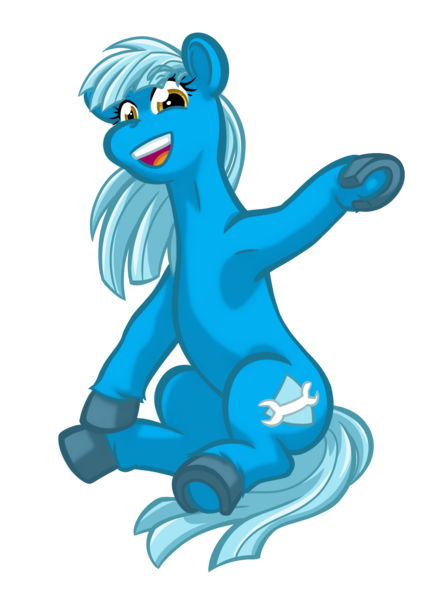 Size: 1304x1748 | Tagged: safe, artist:texasuberalles, derpibooru import, oc, oc:bleu cheese, unofficial characters only, earth pony, pony, derpibooru community collaboration, 2023 community collab, colored hooves, female, frog (hoof), image, looking at you, mare, png, simple background, sitting, smiling, solo, transparent background, underhoof