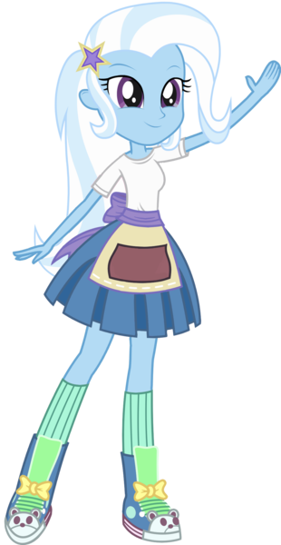 Size: 1024x1979 | Tagged: safe, derpibooru import, trixie, eqg summertime shorts, equestria girls, pet project, female, image, png, simple background, solo, transparent background, vector