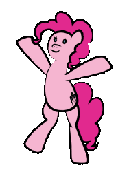 Size: 900x1200 | Tagged: safe, artist:prixy05, derpibooru import, pinkie pie, pony, animated, dancing, doodle, gif, image, solo