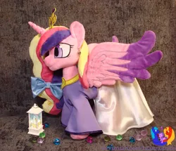 Size: 2676x2304 | Tagged: safe, artist:1stastrastudio, derpibooru import, princess cadance, pony, clothes, dress, image, irl, jpeg, photo, plushie, solo