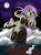 Size: 2960x4000 | Tagged: grimdark, artist:erichkaofficial, derpibooru import, fluttershy, bat pony, bandage, bat ponified, blood, bone, brain, commission, discord horn, flutterbat, fog, grave, gravestone, ground, horn, image, implied angel bunny, implied discord, implied princess celestia, implied rainbow dash, jpeg, looking at you, moon, night, organs, race swap, rest in peace, solo