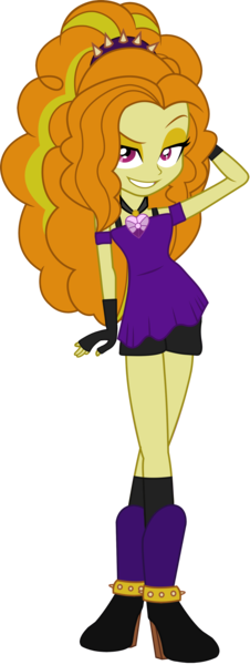 Size: 1283x3408 | Tagged: safe, artist:ajosterio, derpibooru import, adagio dazzle, equestria girls, boots, clothes, female, fingerless gloves, gloves, heart, image, jewelry, legs, lidded eyes, looking at you, necklace, png, raised eyebrow, shoes, shorts, simple background, smiling, smiling at you, socks, solo, transparent background