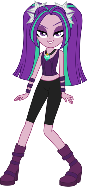 Size: 1292x2766 | Tagged: safe, artist:ajosterio, derpibooru import, aria blaze, equestria girls, ariabetes, boots, clothes, cute, female, heart, image, jewelry, legs, lidded eyes, looking at you, necklace, pants, png, ponytails, shoes, simple background, sleeveless, smiling, smiling at you, solo, transparent background