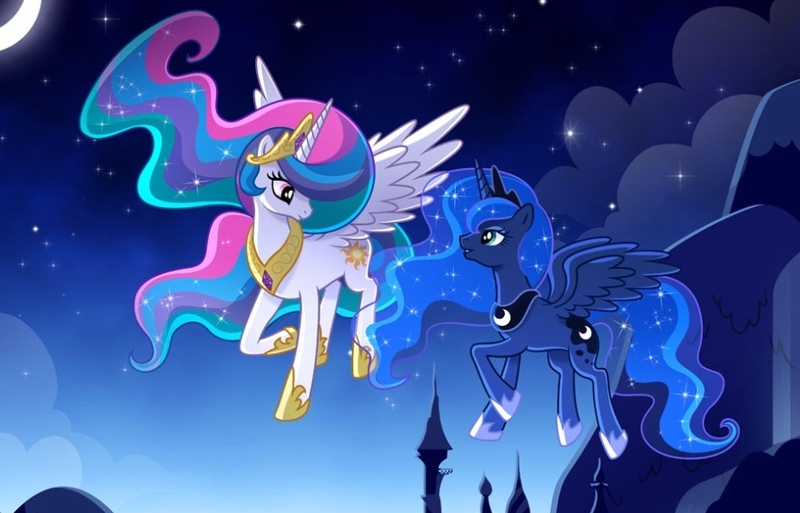 Size: 881x565 | Tagged: safe, princess celestia, princess luna, hoof shoes, image, jpeg, my little pony