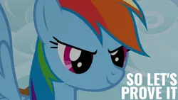 Size: 1920x1080 | Tagged: safe, derpibooru import, edit, edited screencap, editor:quoterific, screencap, rainbow dash, fall weather friends, image, png, solo