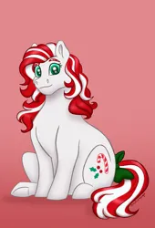 Size: 1957x2886 | Tagged: safe, artist:bellbell123, derpibooru import, candy cane (g3), pony, female, g3, gradient background, image, png, solo