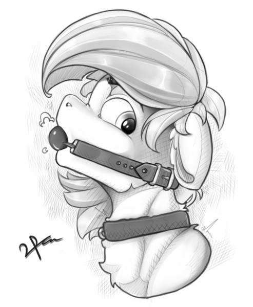 Size: 509x619 | Tagged: suggestive, artist:mrulol, derpibooru import, oc, unofficial characters only, earth pony, pony, bondage, cute, gag, image, male, malesub, png, sketch, submissive