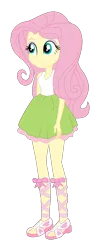 Size: 1700x4314 | Tagged: safe, artist:gmaplay, derpibooru import, fluttershy, equestria girls, clothes, image, png, simple background, solo, transparent background