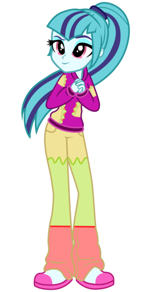 Size: 1024x2048 | Tagged: safe, artist:ajosterio, derpibooru import, sonata dusk, equestria girls, clothes, cute, female, hoodie, image, long sleeves, pajamas, pants, png, ponytail, raised eyebrow, simple background, solo, sonatabetes, transparent background