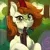 Size: 2000x2000 | Tagged: editor needed, safe, artist:evomanaphy, edit, unauthorized edit, autumn blaze, kirin, bust, cheek fluff, chest fluff, collar, ear fluff, female, forest, forest background, golden eyes, image, leash, leg fluff, looking at you, mouth hold, orange mane, png, raised hoof, raised hooves, smiling, smiling at you, solo, tan coat, teeth, tree