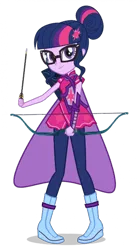 Size: 400x732 | Tagged: safe, artist:ajosterio, derpibooru import, sci-twi, twilight sparkle, equestria girls, friendship games, clothes swap, image, png, solo