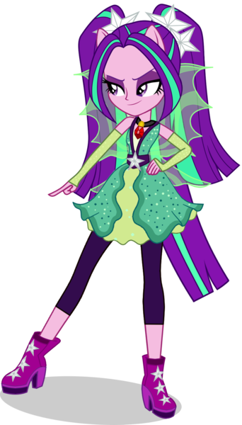 Size: 832x1458 | Tagged: safe, artist:ajosterio, derpibooru import, aria blaze, dance magic, equestria girls, spoiler:eqg specials, clothes, dress, female, fin wings, fins, gem, hand on hip, high heels, image, jewelry, lidded eyes, necklace, pants, png, pony ears, ponytails, ruby, shoes, simple background, smiling, smug, solo, transparent background, wings