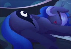 Size: 2609x1798 | Tagged: safe, artist:dusthiel, derpibooru import, princess luna, pony, butt, image, plot, png, solo