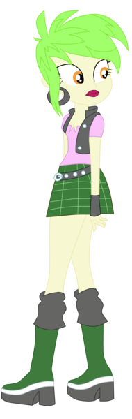 Size: 1900x5991 | Tagged: safe, artist:gmaplay, derpibooru import, cherry crash, equestria girls, female, image, png, simple background, solo, transparent background, vector
