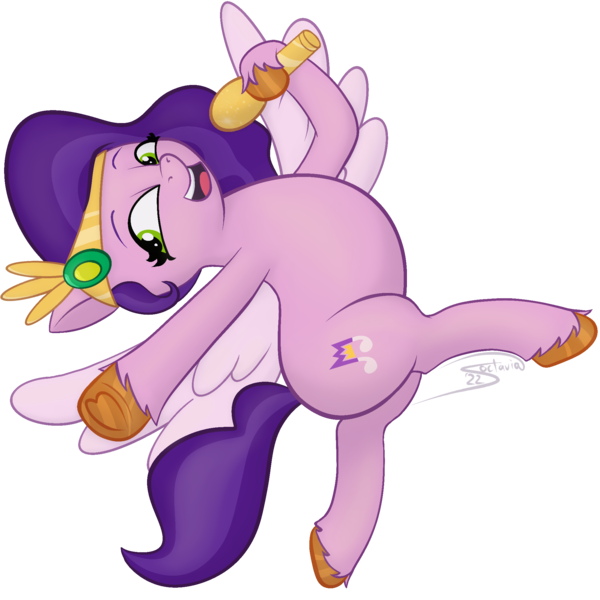 Size: 2048x2048 | Tagged: safe, artist:soctavia, derpibooru import, pipp petals, pegasus, pony, my little pony: tell your tale, female, flying, g5, image, mare, microphone, png, simple background, singing, smiling, solo, transparent background