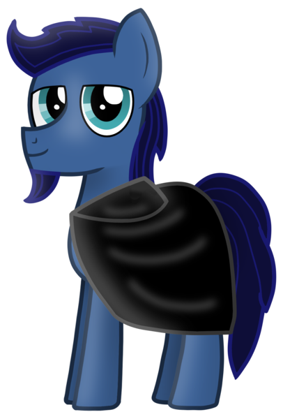 Size: 1050x1550 | Tagged: safe, artist:angryprogrockbrony, derpibooru import, oc, oc:starless crescendo, earth pony, pony, derpibooru community collaboration, 2023 community collab, cloak, clothes, derpibooru exclusive, image, male, png, solo, stallion