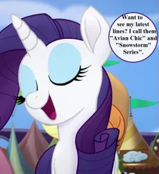 Size: 737x804 | Tagged: safe, derpibooru import, edit, edited screencap, screencap, rarity, my little pony: the movie, bronybait, canterlot, cropped, cute, image, png, raribetes, speech, speech bubble, talking