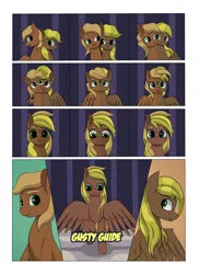 Size: 2904x4000 | Tagged: semi-grimdark, artist:palibrik, derpibooru import, compass star, evening star, oc, oc:gusty guide, earth pony, pegasus, pony, comic:securing a sentinel, broken, butt, carousel boutique, comic, commissioner:bigonionbean, cutie mark, drunk, flank, forced, fused legs, fusion, fusion:gusty guide, high res, horn, image, magic, male, merge, merging, offscreen character, plot, png, ponyville, potion, sequence, shattered, shocked, shocked expression, stallion, surprised, wings