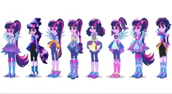 Size: 1280x700 | Tagged: safe, derpibooru import, sci-twi, twilight sparkle, equestria girls, boots, clothes, cowboy boots, crystal guardian, high heel boots, image, jpeg, pants, shoes, solo