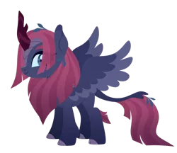 Size: 1920x1659 | Tagged: safe, artist:kabuvee, derpibooru import, oc, kirin, winged kirin, female, image, png, simple background, solo, transparent background, wings