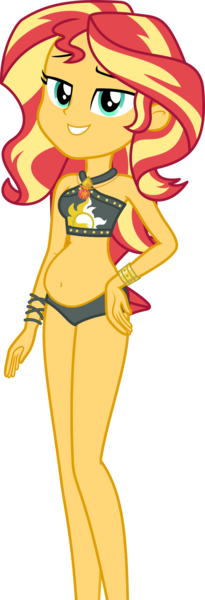 Size: 699x2048 | Tagged: suggestive, derpibooru import, edit, sunset shimmer, equestria girls, belly, belly button, bikini, clothes, image, png, pregnant, pregnant edit, pregnant equestria girls, sexy, sunset preggers, swimsuit