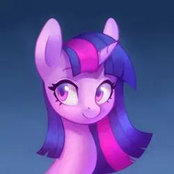 Size: 1600x1600 | Tagged: safe, artist:asimos, derpibooru import, twilight sparkle, pony, alternate hairstyle, bust, colored pupils, cute, female, image, mare, png, portrait, solo, twiabetes