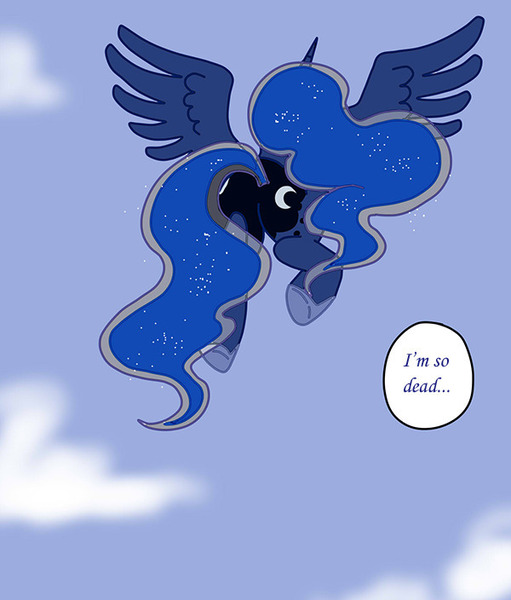 Size: 600x704 | Tagged: safe, artist:lightybulb, derpibooru import, princess luna, alicorn, pony, series:arc 1, image, jpeg, solo