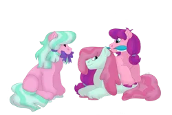 Size: 1280x854 | Tagged: safe, artist:itstechtock, derpibooru import, lily longsocks, oc, pony, female, filly, foal, image, lying down, png, prone, simple background, transparent background