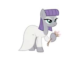 Size: 1280x1020 | Tagged: safe, artist:cartoonlover826, derpibooru import, boulder (pet), maud pie, earth pony, clothes, dress, image, png, simple background, smiling, solo, transparent background, vector, wedding dress, when she smiles