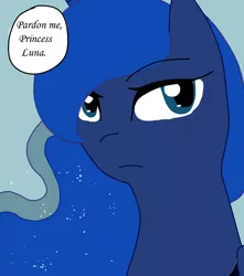 Size: 600x678 | Tagged: safe, artist:lightybulb, derpibooru import, princess luna, oc, oc:storm rider, alicorn, pony, series:arc 1, image, jpeg, offscreen character