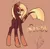 Size: 2481x2417 | Tagged: safe, artist:maneblue, derpibooru import, oc, unnamed oc, unofficial characters only, earth pony, pony, coat markings, female, image, mare, orange background, png, signature, simple background, socks (coat marking), solo