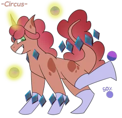 Size: 1033x1000 | Tagged: safe, artist:undergamergirl, derpibooru import, oc, original species, unicorn, adoptable, closed species, crysvalonia, gemstone pony, gemstones, image, magic, png, simple background, transparent background