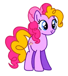 Size: 532x589 | Tagged: safe, artist:mattiedrawsponies, derpibooru import, triple treat, earth pony, pony, colored, cute, female, g3, g3 to g4, g4, generation leap, image, mare, png, simple background, smiling, transparent background, triplebetes, vector