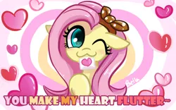 Size: 1280x800 | Tagged: safe, artist:brella, derpibooru import, fluttershy, heart, hearts and hooves day, holiday, image, jpeg, love letter, valentine's day